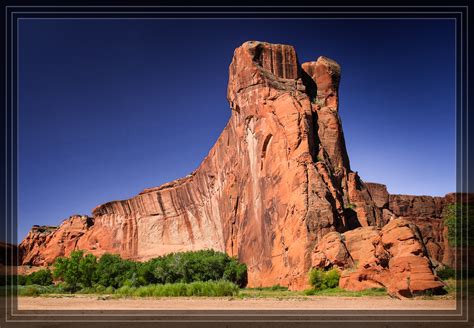 Elevation Of Canyon De Chelly National Monument Chinle Az Usa