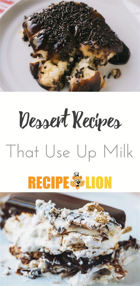 I have removed those two recipes. 15 Dessert Recipes That Use a Lot of Milk | Dessert ...