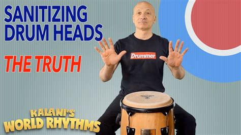 Sanitizing Drum Heads Myths Busted Youtube
