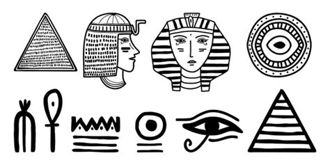 Dibujos De Antiguo Egipto Para Colorear Vsun