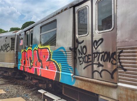 40 Not So Clean Trains From New York City I Love Graffiti De