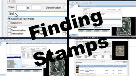 Finding Stamps In Stampmanage Youtube