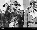 Leon Degrelle with Karl Oberg and Helmut Knochen, 1944 Stock Photo - Alamy