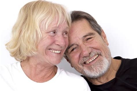 Happy Old Couple Laughing Stock Image Image Of People 67345951