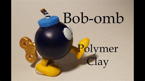 Bob Omb Mario Polymer Clay Youtube