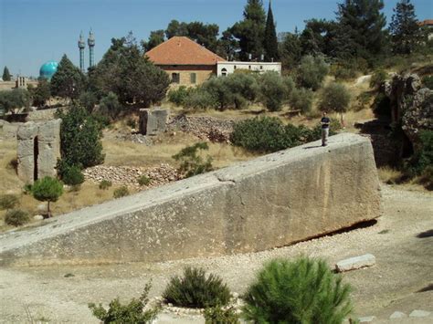 Baalbek Trilithon Baalbek Lebanon Atlas Obscura