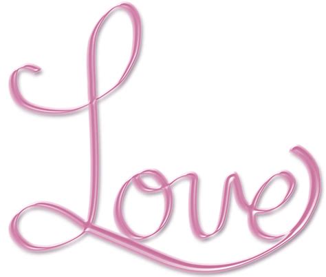Pink Love Png Word Art Text By Crysluvsjim On Deviantart