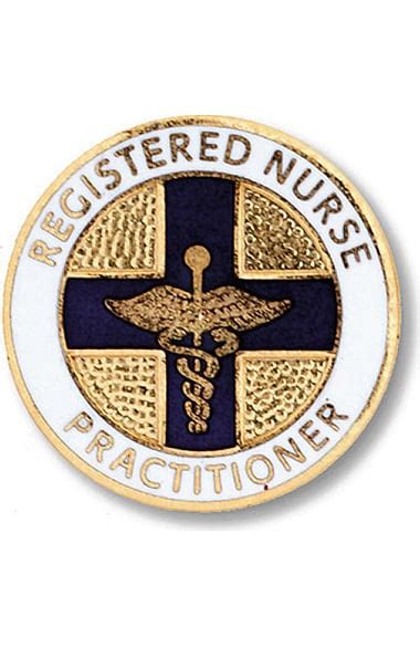 Prestige Medical Emblem Pin Registered Nurse Practitioner