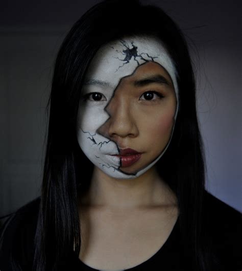 Cracked Doll - Easy Halloween Makeup Looks and Ideas
