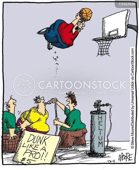 Basketball Dunk Cartoons And Comics Funny Pictures From Cartoonstock