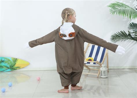 Sloth Onesie Pajama For Kids Unisex Etsy