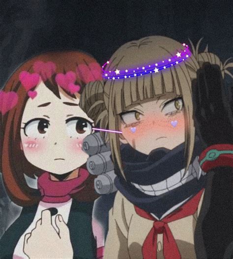 Uraraka And Toga Anime Toga Fan Art