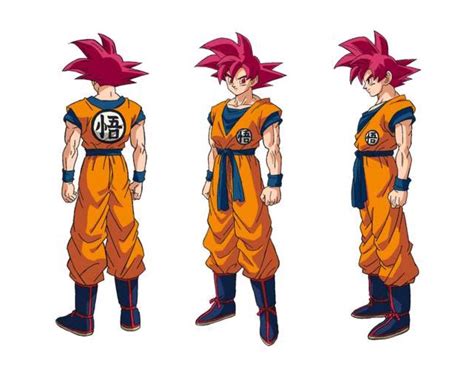 Just Trying To Improve — Son Goku Character Design Sheets