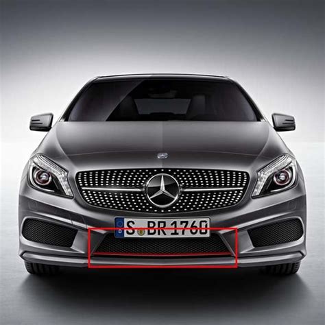 W176 Abs Black Front Grill Grille For Mercedes Benz A Class A180 A200