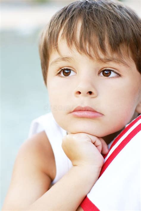 Dreaming Boy Stock Photo Image Of Outside Person Hand 15299496