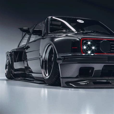 Rendering Vw Golf Ii Mega Bodykit Eurotuner News