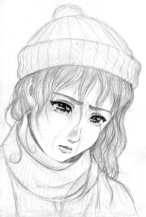 Sad Sketch By Khraom On Deviantart