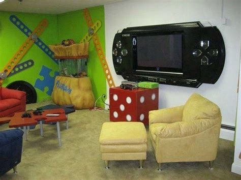 For some rooms the space can be completely transformed to make the play experience more comfortable and enjoyable while in other. 30+ Cool Ultimate Game Room Design Ideas #gameroom #room # ...
