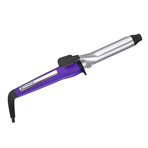 Remington 1 Inch Ceramic Clipped Curling Iron In Purple Bed Bath And