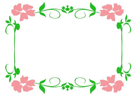 Flower Borders Clip Art 10 Free Cliparts Download Images On