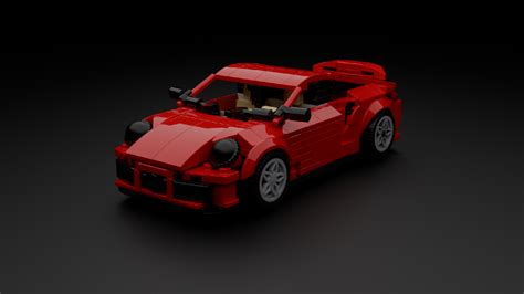 Lego Moc Porsche 911 Turbo S By Thecarmoccer Rebrickable Build With