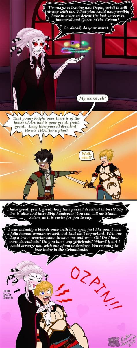 Jaune And Salem Are Somehow Related Rwby