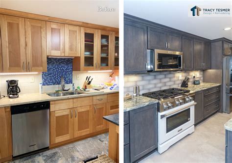 Before And After Painted Kitchen Cabinets Transform Your Kitchen In