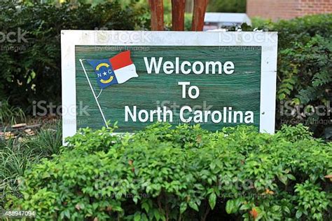Welcome To North Carolina Stock Photo Download Image Now North
