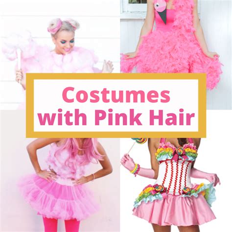 Halloween Costumes With Pink Hair And Cosplay For Pink Hair