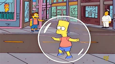 Bart Is Infected With Virus And Quarantined In A Hot Air Balloon The Simpsons Youtube