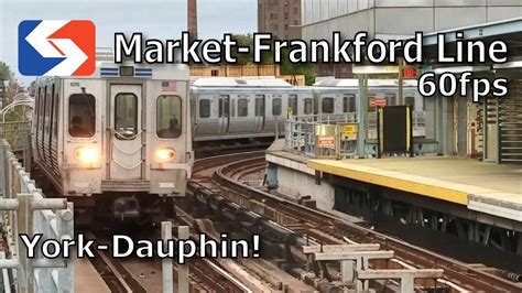 Septa Market Frankford Line Railfanning At York Dauphin Youtube