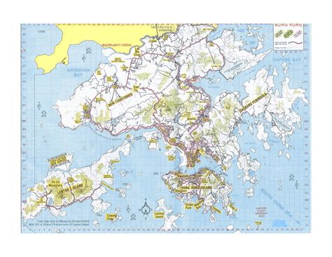 Hong Kong Map Detailed City And Metro Maps Of Hong Kong For Download