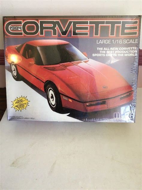 Mpc 1984 Corvette 116 Scale New In Box Model 1 3088 Car Gm