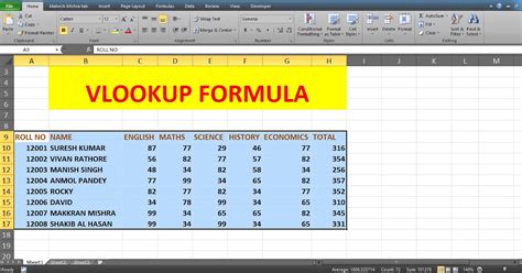 How to Use Vlookup Formula in Excel? ~ MAD ABOUT COMPUTER