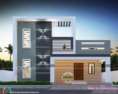 Sq Ft East Facing House By Shristi Home Designs Kerala Home Design And Floor Plans K