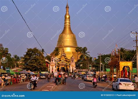 Myanmar Bago Pagoda Editorial Photography Image Of Kyaiktiyo 91503312