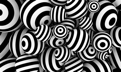 3d Wallpaper Black And White Abstract Black And White 3d Wallpaper