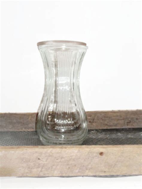 Vintage Large Hoosier Glass Vase B Vintage Clear Glass Etsy