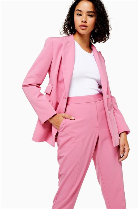 Petite Pink Suit Topshop Pink Suits Women Pink Wedding Dress Power