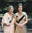 La princesa Eugenia de Grecia y su madre, la princesa Marie Bonaparte ...