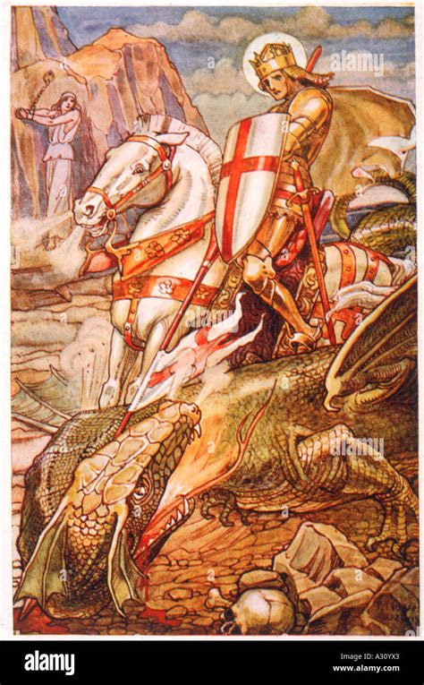 Saint George And Dragon Hi Res Stock Photography And Images Alamy