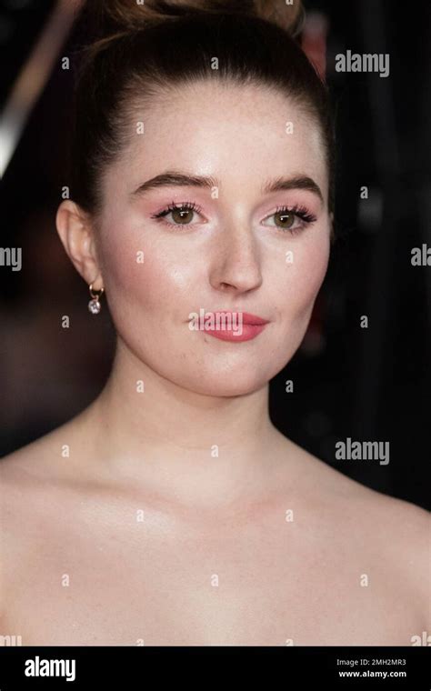 Kaitlyn Dever Poses For Photographers Upon Arrival At The Bafta Film Awards In Central London