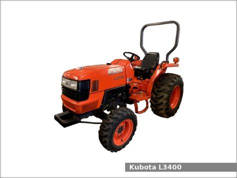 Kubota L3400 Compact Utility Tractor Review And Specs Tractor Specs