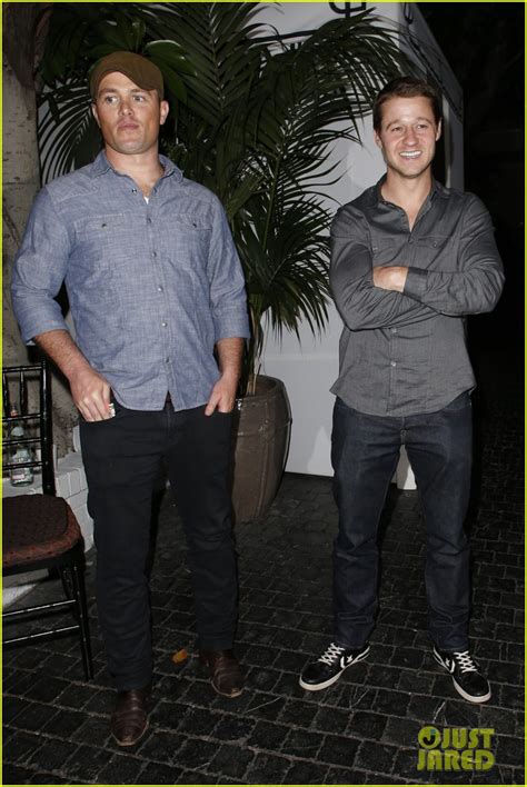 Ben Mckenzie Chateau Marmont Night Out With Male Pal Photo