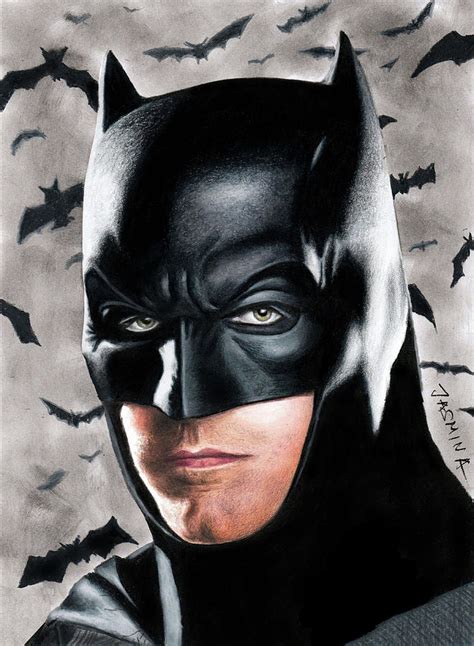 How to draw muscular batman. Batman Fanart Drawing by Jasmina Susak