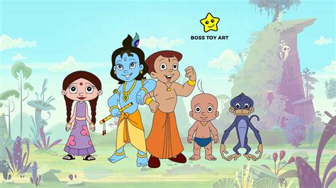 Chhota Bheem Characters Drawing Chhota Bheem Krishna Chutki