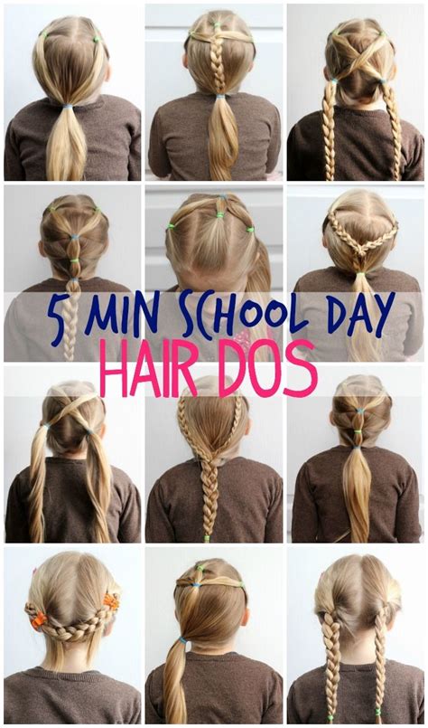 17 Easy Hairstyles For Kids To Do Themselves Step By Step Your Images