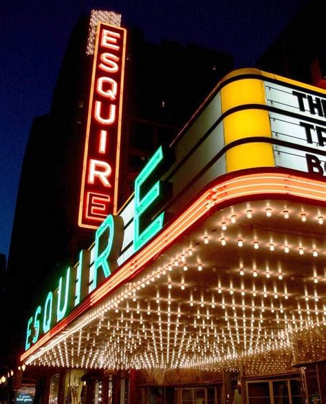 The chicago theatre, originally known as the balaban and katz chicago theatre, is a landmark theater located on north state street in the loop area of chicago, illinois, united states. Esquire Movie Theater, now Del Frisco's restaurant ...
