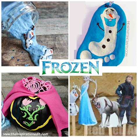 Disney Frozen Party Craft Ideas · The Inspiration Edit