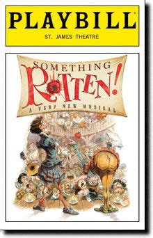 Is an original musical comedy with a book by john o'farrell and karey kirkpatrick and music and lyrics by karey and wayne kirkpatrick. Something Rotten! - Wikipedia